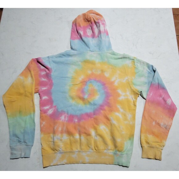 Odd Future OF Rainbow Tie Dye Small Hoodie Tyler The Creator Igor EUC Skateboard - Picture 6 of 12